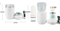 10 cali przejrzysty plastikowy obudowa filtra wody stosowana w komercyjnych oczyszczaczach wody