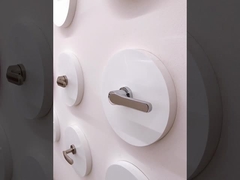 Fabryka wysokiej jakości drewniana klamka drzwiowa z cynkiem dźwignia zamki drzwiowe do drzwi wewnętrznych