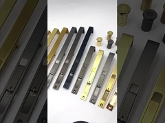 Najnowszej jakości ukryty mosiężny materiał zatrzaskowy do drzwi Producent zamków zabezpieczających