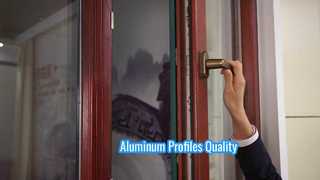 Dostosowane do potrzeb drzwi i okna ze stopu aluminium, izolacja akustyczna, izolacja cieplna, przesuwne w