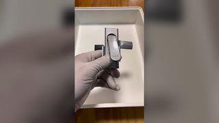 MS717 Szafka rozdzielcza Płaska szafka na dokumenty z zamkiem obrotowym Blokada języka Stop aluminium