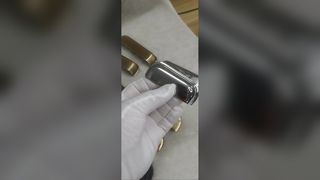 Styl skandynawski, złoty uchwyt muszlowy, mosiężny uchwyt do drzwi szafy, antyczna, pełna miedź, szafka medyczna