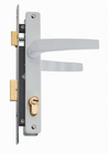Zestaw zamka wpuszczanego ze stopu aluminium Sprzęt do zamka drzwiowego Uchwyt wpuszczany Blokuje korpus
