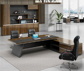 Klasyczne meble biurowe z melaminy Nogi do biurka Metalowy stół i krzesło