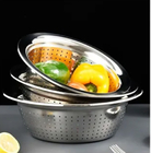 Urządzenia kuchenne Pudełka z zupy z stali nierdzewnej Basen warzyw i owoców 304