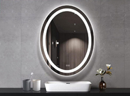 Smart Speaker Łazienka Hotelowa pełny prysznic Led Oświetlone lustro Ściana Wisiący prostokąt