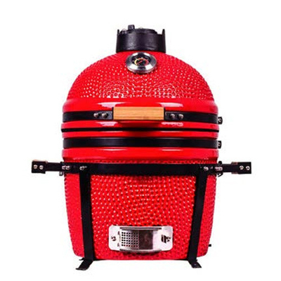 Grill zewnętrzny ciężki węgiel kwadratowy grill grill węgiel grill barbecue funkcjonalny wielki kwadratowy palacz