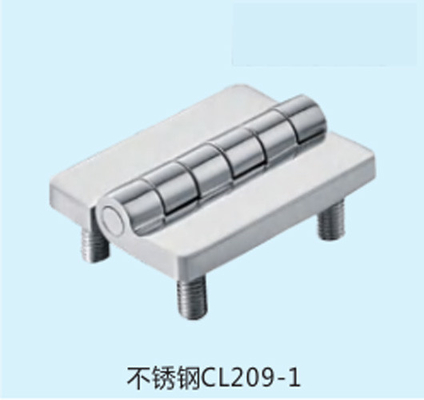 Ciężko obciążona stal nierdzewna 304 / stop cynkowy Oven Door Hinge Polished Chrome Galvanized Finish For Cabinet