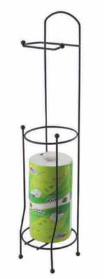 Metalowe Dom i kuchnia Tissue Paper Holder Stand Chef Roll Paper Storage Holder