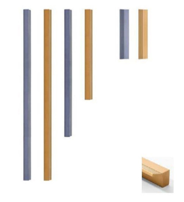 Ręcznik szafki ze stopu aluminiowego czarnego Aluminiowy profil Aluminiowy