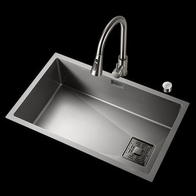 Sprzęt do sprzedaży hurtowej Simple Design Custom Modern Rectangular Metal Brass Chrome Dwukrotny zlew kuchenny do użytku domowego