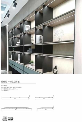 Czarne aluminium meble szafki miodu pokój sypialny pokój dzienny szafki magazynowe