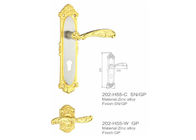 Klamki do drzwi wewnętrznych w stylu egipskim wykończenie szczotką dostosowana długość klamki do drzwi zewnętrznych