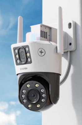 Gorący, inteligentny aparat WIFI 1080P PTZ WIFI Wodaodporny IP66 Bezprzewodowy aparat IP CCTV PTZ
