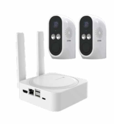 Sprzęt ochronny 4MP HD Kamera Wi-Fi z podwójnym obiektywem