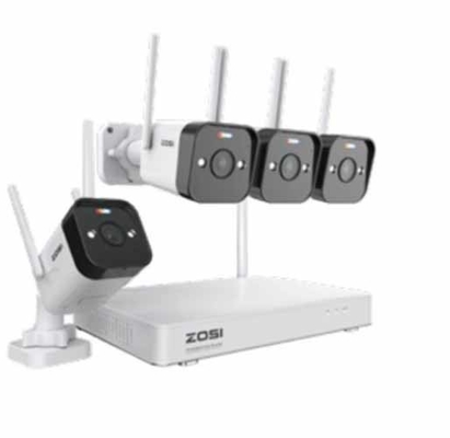Ceny fabryczne Kamera wodoodporna 1080p AHD CCTV DVR KIT 8CH Z kablem sieciowym i zasilaniem
