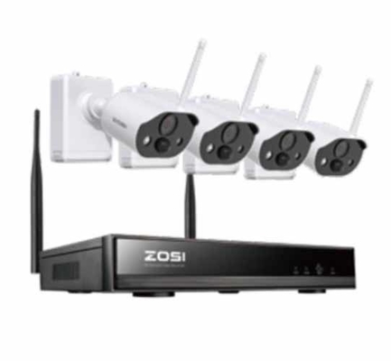 Ceny fabryczne Kamera wodoodporna 1080p AHD CCTV DVR KIT 8CH Z kablem sieciowym i zasilaniem