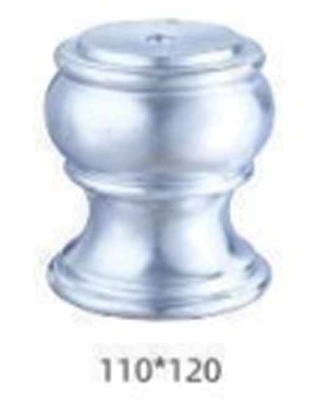 80X80 Aluminiowy stop Opieka Balkon Ręce Schody Ręcznik Post Cap szczyt Pokrycie Siedzenie serca