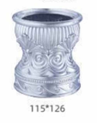 80X80 Aluminiowy stop Opieka Balkon Ręce Schody Ręcznik Post Cap szczyt Pokrycie Siedzenie serca