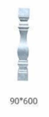 100x100 lub 4x4 Inch Cast Aluminium Fence Post Cap Z Ozdobną Metalową Ramą I Usługą Modelowania 3D