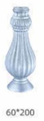 100x100 lub 4x4 Inch Cast Aluminium Fence Post Cap Z Ozdobną Metalową Ramą I Usługą Modelowania 3D