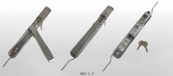 Elektryczny zamek z drzwiami z szafki z stali nierdzewnej Niebo Ziemia Łączenie Górne Dolne Łączenie