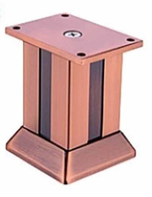 Furniture Legs Adjustable square Cabinet Feet Aluminum Alloy Cabinet Feet Bathroom Cabinet Feet