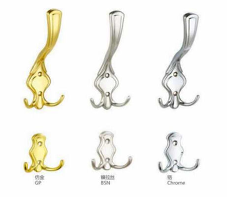 Furniture Hardware Zinc Alloy Wardrobe Accessories Clothes Hook