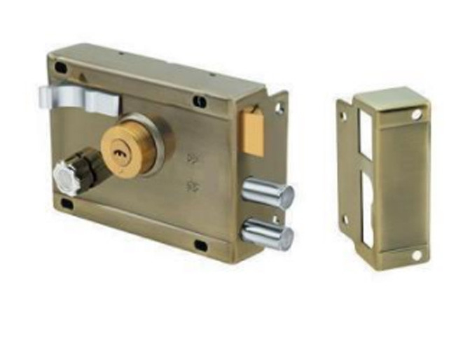 120/140mm Mortise Lock Brass Cylinder Rim Lock 5-Pin Body 540 Bliski Wschód Żelazo