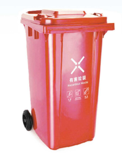 Producent 120l 240l 360l 660l 1100l wielkości plastikowych wielkości koszyków do śmieci