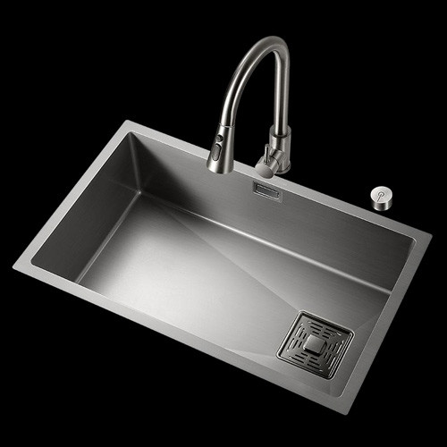 Sprzęt do sprzedaży hurtowej Simple Design Custom Modern Rectangular Metal Brass Chrome Dwukrotny zlew kuchenny do użytku domowego