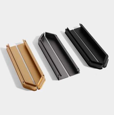 Aluminium Niewidzialny Ukryty Ręcznik Wbudowana szafa Ręczniki drzwi Szafki Ukryte Ręcznik
