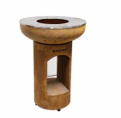 Ogrodniczy Kuchnia Ciężki korten stalowy ekologiczny grill ogniowy