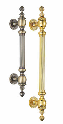 Uchwyty meblowe z polerowanym wykończeniem, montowane na śruby, dostępne w długościach 150 mm, 200 mm, 300 mm, 400 mm, trwałe