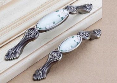 Antyczne marmurowe ceramiczne klamki i uchwyty do drzwi kuchennych Lekkie